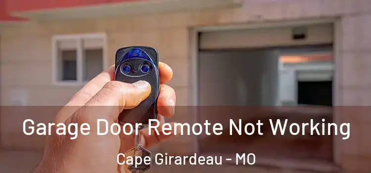 Garage Door Remote Not Working Cape Girardeau - MO