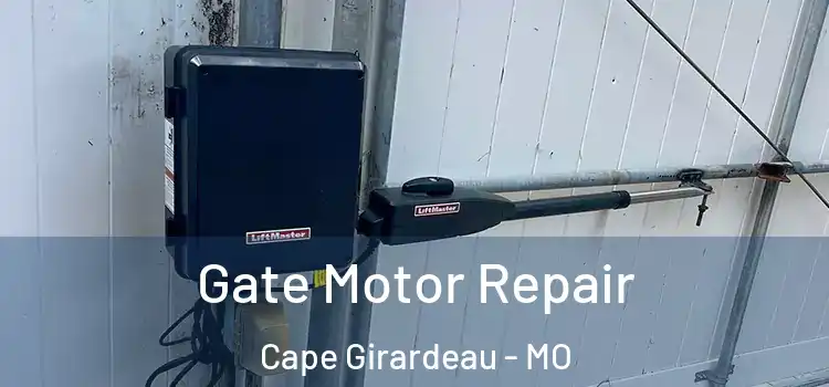 Gate Motor Repair Cape Girardeau - MO